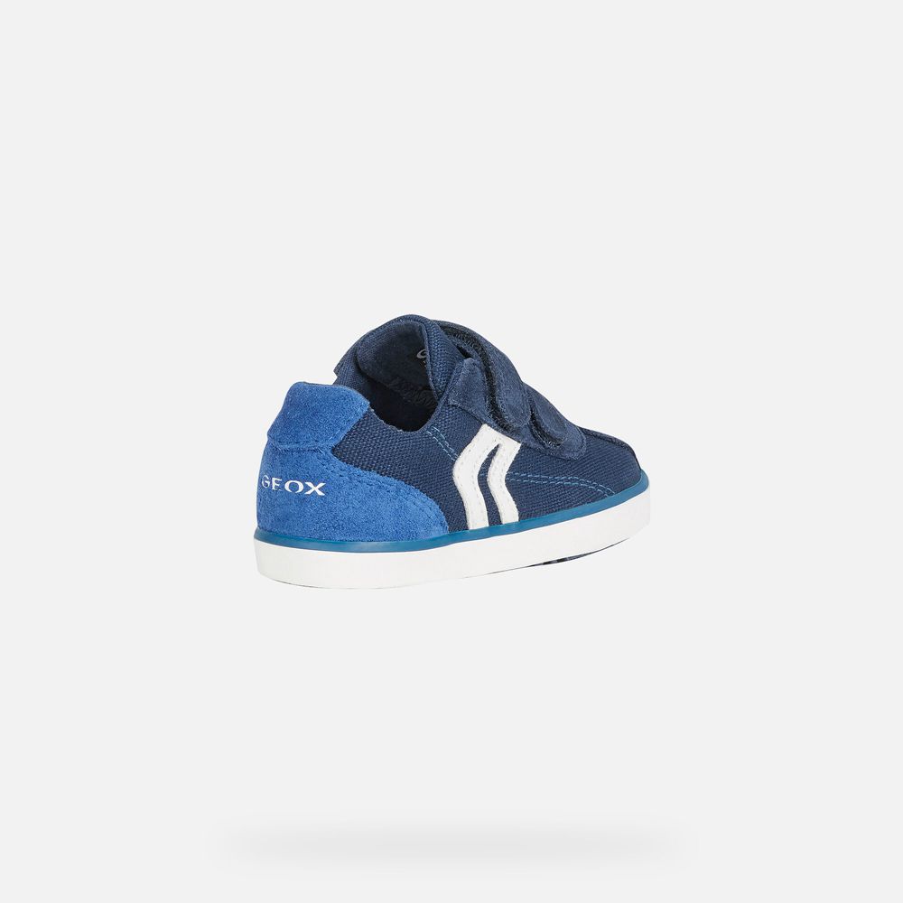 Tenis Geox Bebe Azul Marinho - Baby Kilwi Boy - THJUW7845